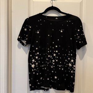 Prince Peter Collection black tee with stars